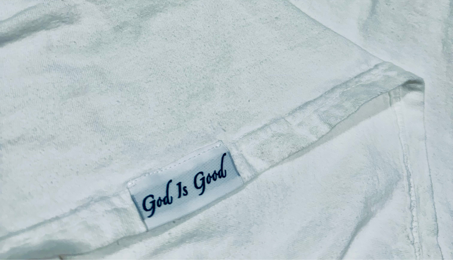 God is Good Plain Pocket Tee