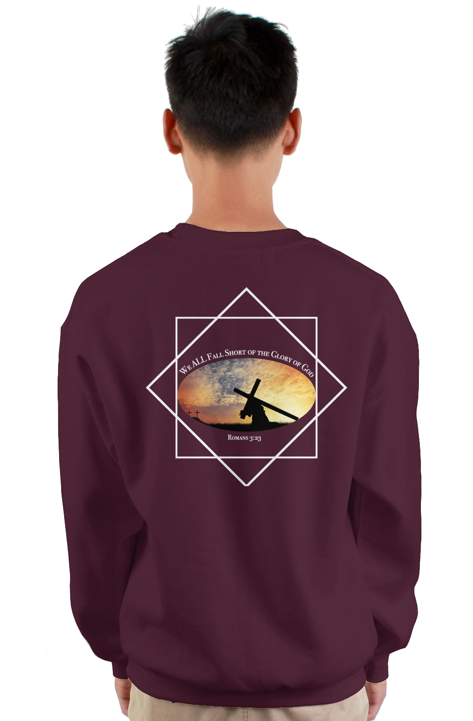 GIG RM 3:23 Crewneck - Maroon