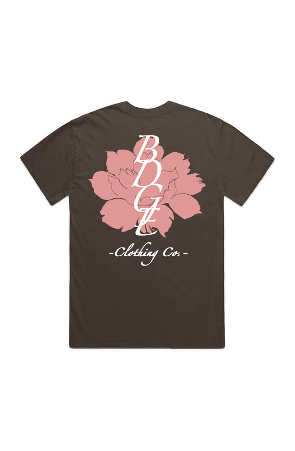 BDGE Tee (Faded Brown)